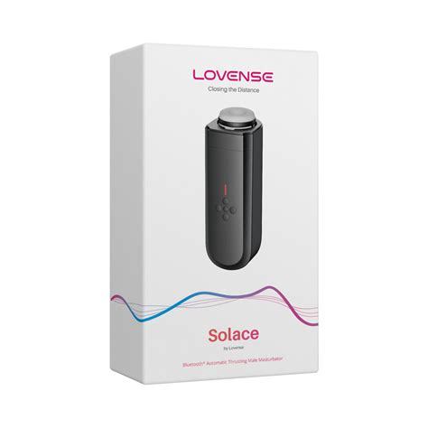 Lovense Solace App Controlled Rechargeable Thrusting .